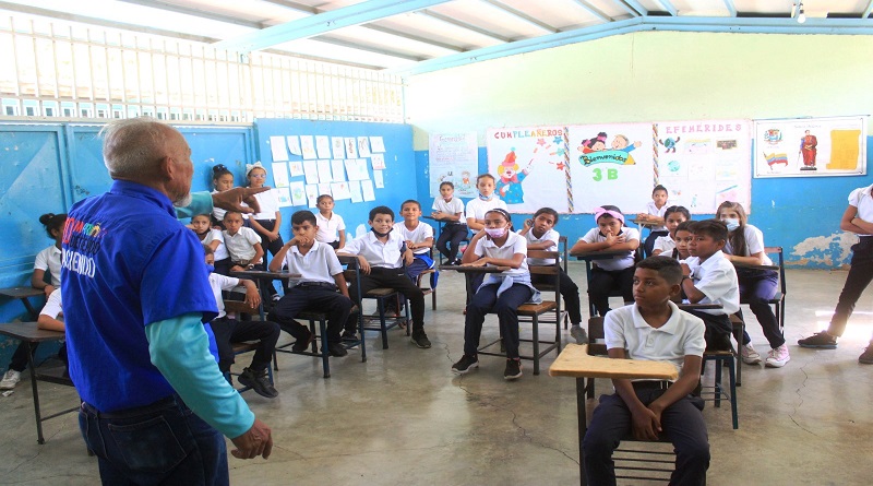 Ruta Tribilín promueve valores y cultura en estudiantes de Turmero