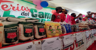 Realizan Feria del Campo Soberano en el sector Vega de Aza