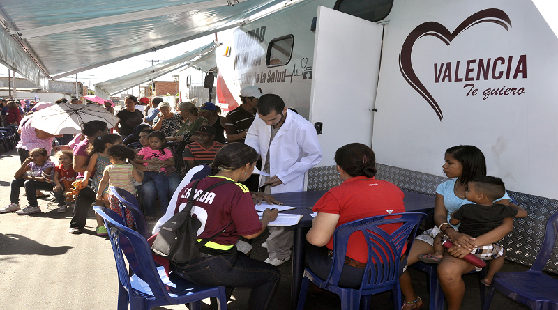 Realizan jornada de atención médica integral en El Paito Valencia