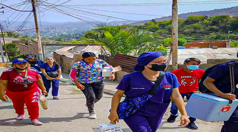 Realizan jornada de salud casa a casa en Sotillo estado Anzoátegui