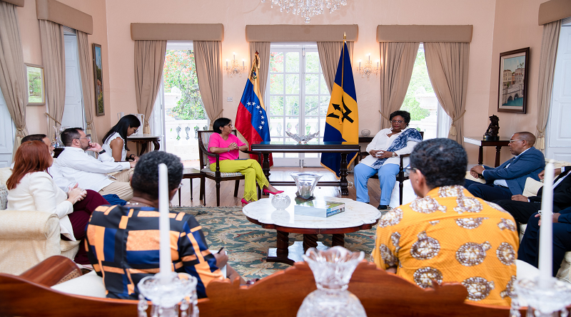 Venezuela y Barbados fortalecen relaciones bilaterales