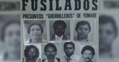 Se cumplen 37 años de la Masacre de Yumare