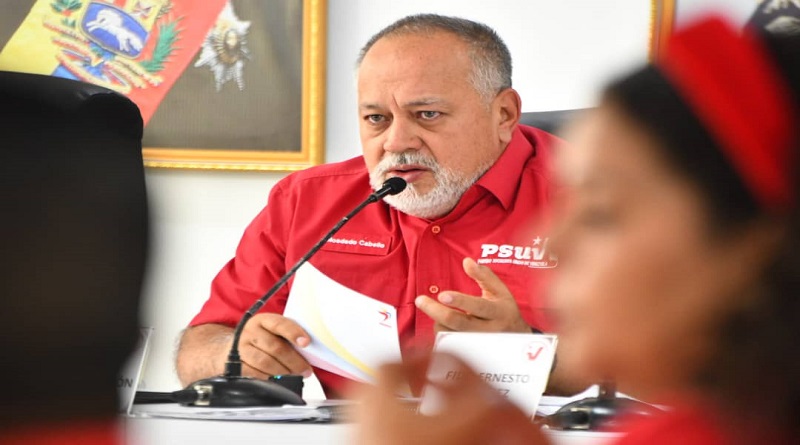 Diosdado Cabello: El narcoparamilitarismo quiere acabar con democracia colombiana