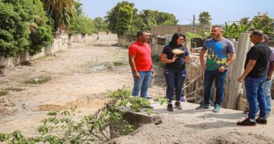 Inspeccionan reforzamientos de muros en la quebrada La Culebra de Anzoátegui