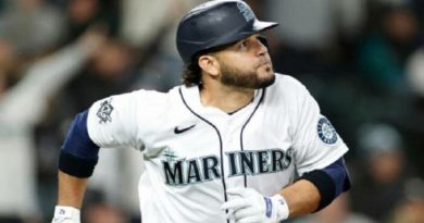 Eugenio Suárez disparó su quinto jonrón de la temporada