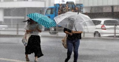 Inameh pronostica lluvias y chubascos en gran parte del país