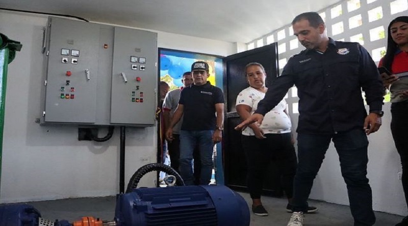 Rehabilitan estación de bombeo en Anare estado La Guaira