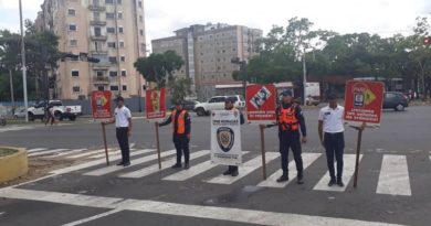 Desarrollan campaña de concienciación por semana de la Seguridad Vial en Monagas