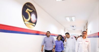 Inspeccionan rehabilitación del Hospital Universitario «Dr. Alfredo Van Grieken» en Falcón