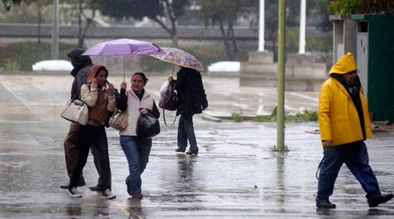 Inameh pronostica lluvias de intensidad variable en gran parte del país
