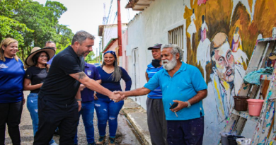 Embellecen caso Histórico de Clarines en Anzoátegui con Festival Internacional de Muralismo