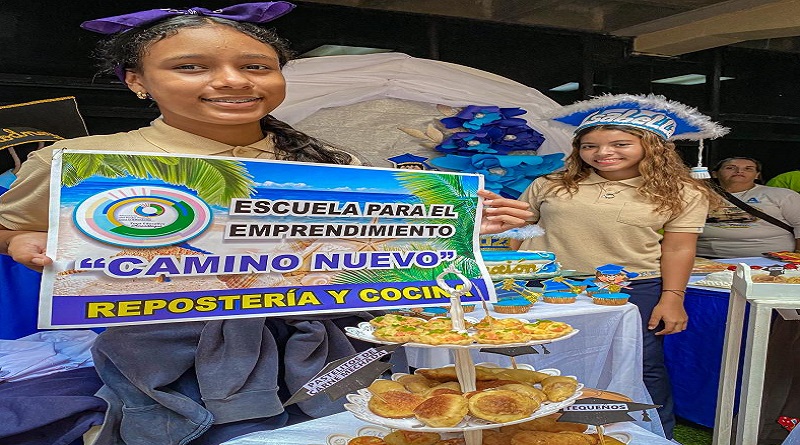 Escuelas de emprendimiento de Anzoátegui muestran productos en cierre de año académico