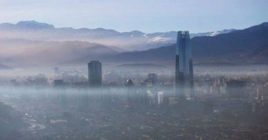 Declaran alerta ambiental en Región Metropolitana de Chile