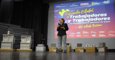 Encuentro Estadal de Trabajadoras y Trabajadores del SPNS se realiza en Bolívar