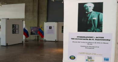 Inauguran exposición fotográfica en honor a Konstantín Stanislavski en la GAN