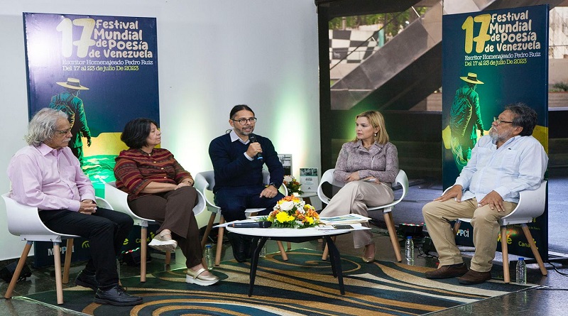 Anuncian actividades del XVII Festival Mundial de Poesía