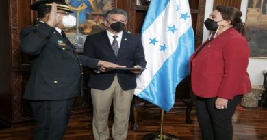 Presidenta de Honduras anuncia nuevo ministro de Seguridad (+Comunicado)