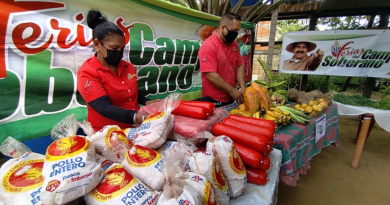 Despliegan Feria del Campo Soberano a población de Miranda y La Guaira