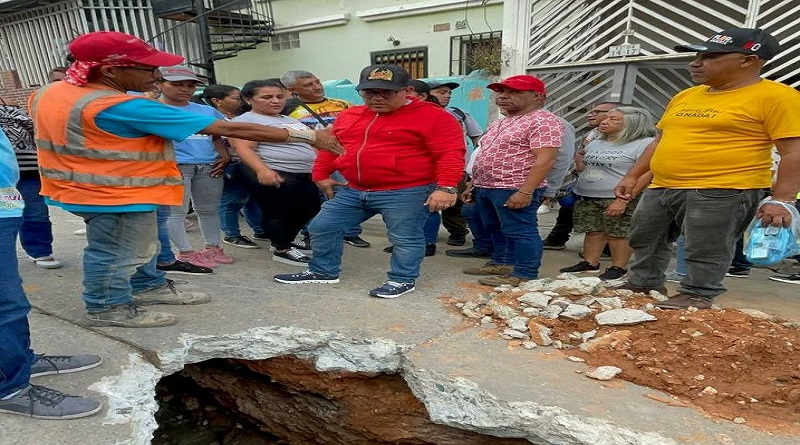Sustituyen 70 metros de tubería central de agua potable en Santa Rosalía