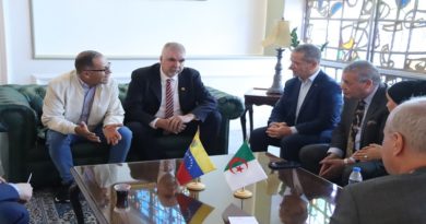 Delegación de Argelia arriba a Venezuela para IV Comisión Mixta Intergubernamental