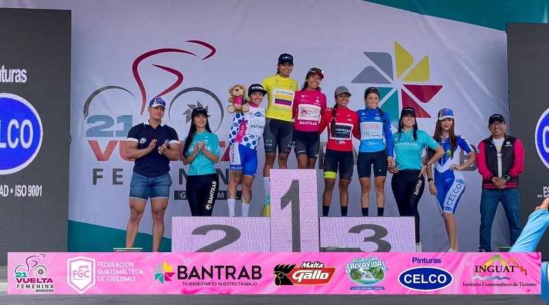 Venezolana Lilibeth Chacón gana primera etapa de Vuelta Ciclística a Guatemala