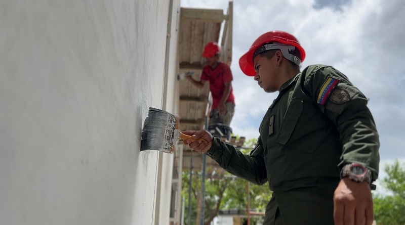 Rehabilitan Base de Misiones «El Legado de la Revolución» en Caracas