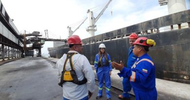 Supervisan operaciones del Terminal Marítimo G/D José Antonio Anzoátegui