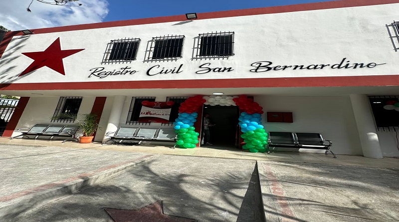 ﻿Rehabilitan Registro Civil de San Bernardino en Caracas