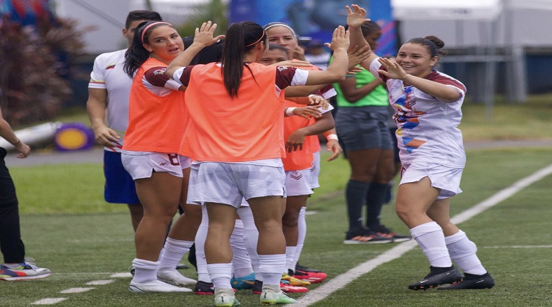 Venezuela derrota a Costa Rica en fútbol femenino de los Juegos Centroamericanos