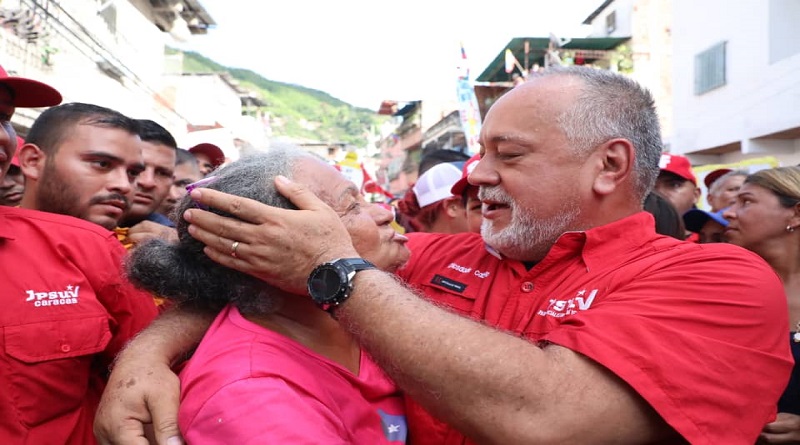 Diosdado Cabello pide garantizar la unidad del pueblo para preservar la paz