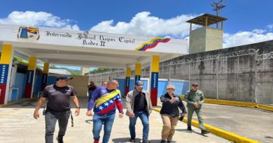 Inspeccionan mantenimiento y reestructuración del Internado Judicial El Rodeo I, II y III