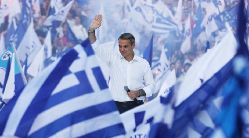 Elecciones en Grecia culminan con la victoria absoluta del Partido Nueva Democracia