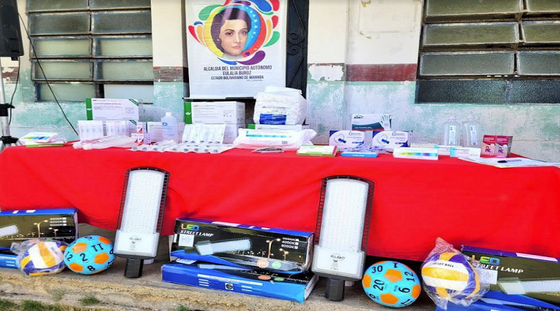 Entregan insumos médicos en municipio Eulalia Buroz de Miranda