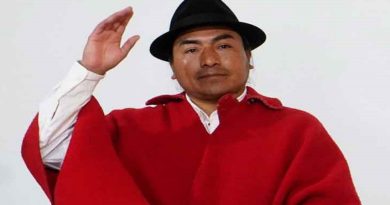 Líder indígena Leonidas Iza renuncia a candidatura a la presidencia de Ecuador