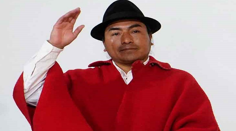 Líder indígena Leonidas Iza renuncia a candidatura a la presidencia de Ecuador