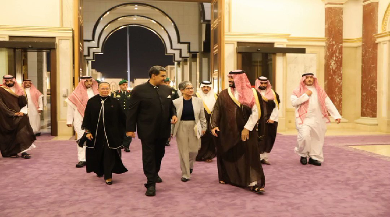 Presidente Maduro sostiene reunión de trabajo con primer ministro de Arabia Saudita