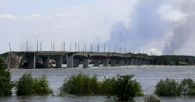 Confirman 8 fallecidos por destrucción de hidroeléctrica de Kajovka