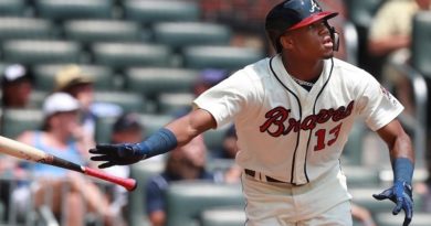 Ronald Acuña Jr. conecta su jonrón número 13 de la temporada