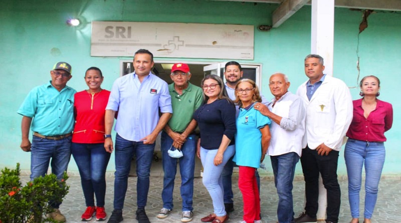 Inician trabajos de rehabilitación en SRI Padre Chacín en Valle de la Pascua