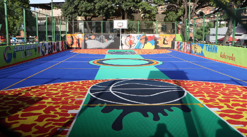 Rehabilitan Complejo Deportivo y Recreativo El Trébol en La Guaira