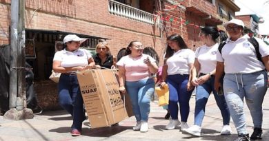 Voluntarios del Suaf realizan jornada de atención en la parroquia La Pastora