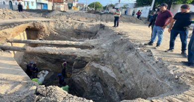 Supervisan reparación de socavamiento en avenida Aragua de Maracay