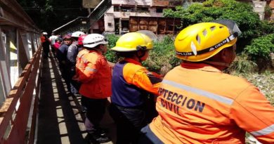 Funcionarios del SNGR evalúan riesgo durante el periodo de lluvias en Miranda