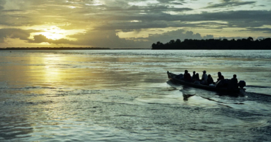 Un bote navega el río Amazonas (imagen referencial) – (Sputnik / CC BY 2.0 / Francisco Chaves)