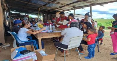 Comunidades mineras del estado Bolívar recibieron atención médica y sanitaria