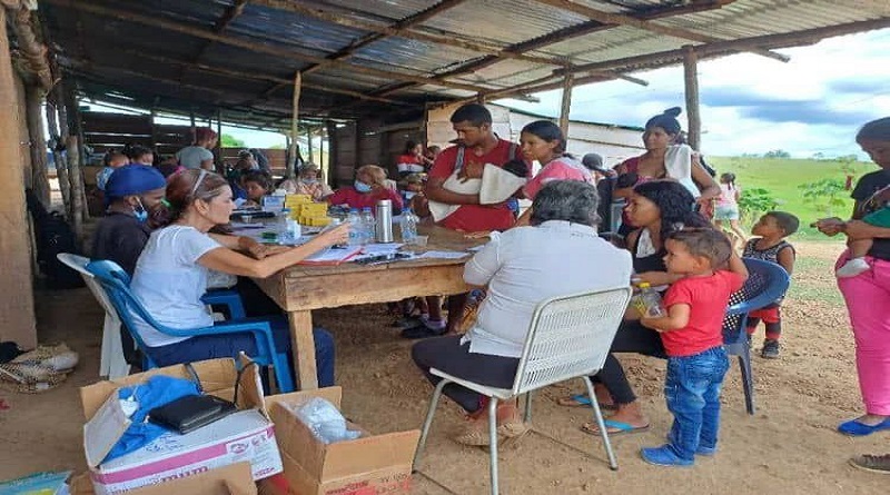 Comunidades mineras del estado Bolívar recibieron atención médica y sanitaria