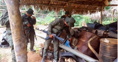 FANB combate minería ilegal instaladas en el Parque Nacional Yapacana en Amazonas