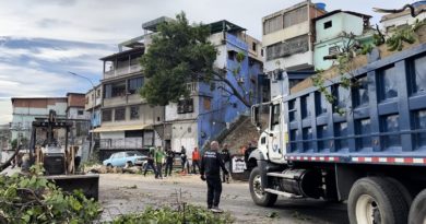 Atendidas afectaciones por ráfagas de viento en La Guaira