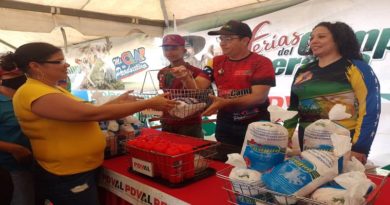 Feria del Campo Soberano benefició a 996 familias de Maturín