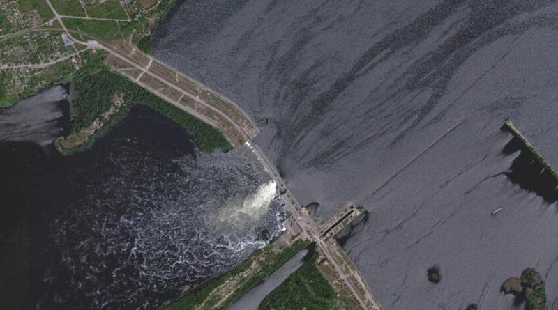 Ucrania ataca central hidroeléctrica civil y Rusia insta al mundo a condenarlo  
